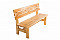 Masivní dřevěná zahradní lavice TEA 04 o síle 38 mm