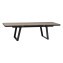 Hliníkový stůl GALIA 220/280x113 cm (antracit) - antracit