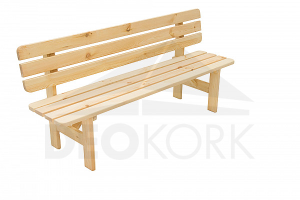 Masivní lavice z borovice dřevo 30 mm (různé délky)