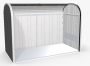 Mnohostranný účelový roletový box StoreMax vel. 160 163 x 78 x 120 (šedý křemen metalíza)