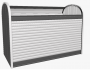 Mnohostranný účelový roletový box StoreMax vel. 160 163 x 78 x 120 (tmavě šedá metalíza)