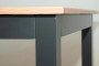 Hliníkový stůl rozkládací EXPERT WOOD 150/210x90 cm (antracit)