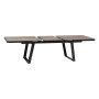 Hliníkový stůl GALIA 220/280x113 cm (antracit)