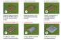 Základ na zemní vruty Biohort pro AvantGarde A7 252 x 252 (svahy a travnaté plochy)