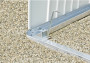 Hliníkový podlahový rám Biohort pro Skříň na nářadí 150 (150 x 78)